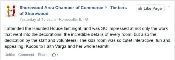 Comment from the Shorewood Chamber of Commerce