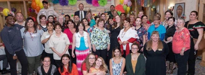 Timbers of Shorewood Staff at 2018 Senior Prom
