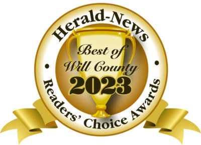 Best Senior Care Facility in Will County” in the 2023 Herald News’ Readers’ Choice Awards Logo