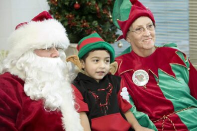 Santa with Kid