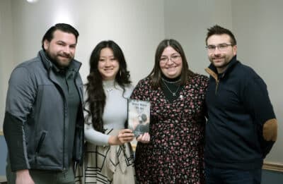 Members of B.L.O.C.K.S. – the umbrella group for the BryonySeries books – donated funds that were used to buy 30 copies of WriteOn Joliet’s 2024 antholo