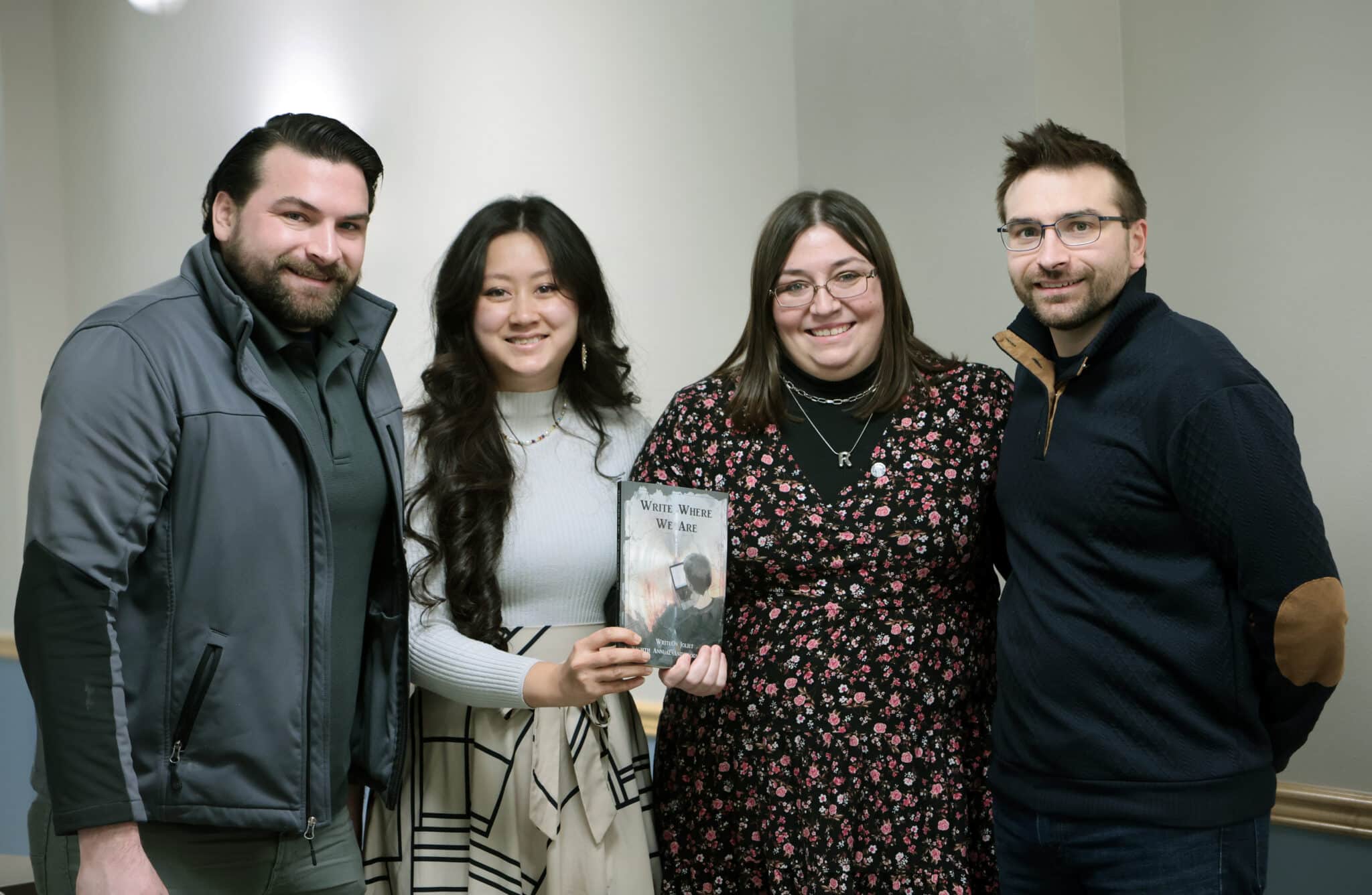 Members of B.L.O.C.K.S. – the umbrella group for the BryonySeries books – donated funds that were used to buy 30 copies of WriteOn Joliet’s 2024 antholo